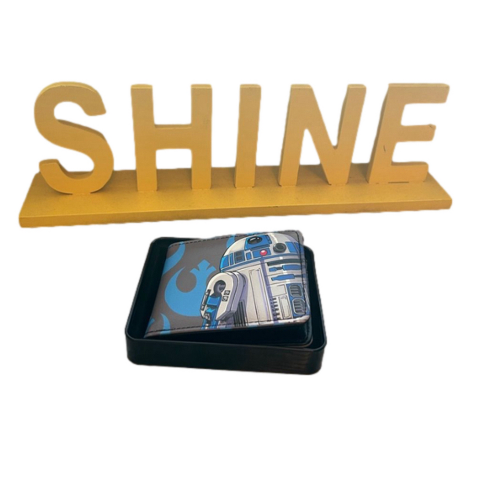 Unisex Star Wars Wallet - Blue/Gray New